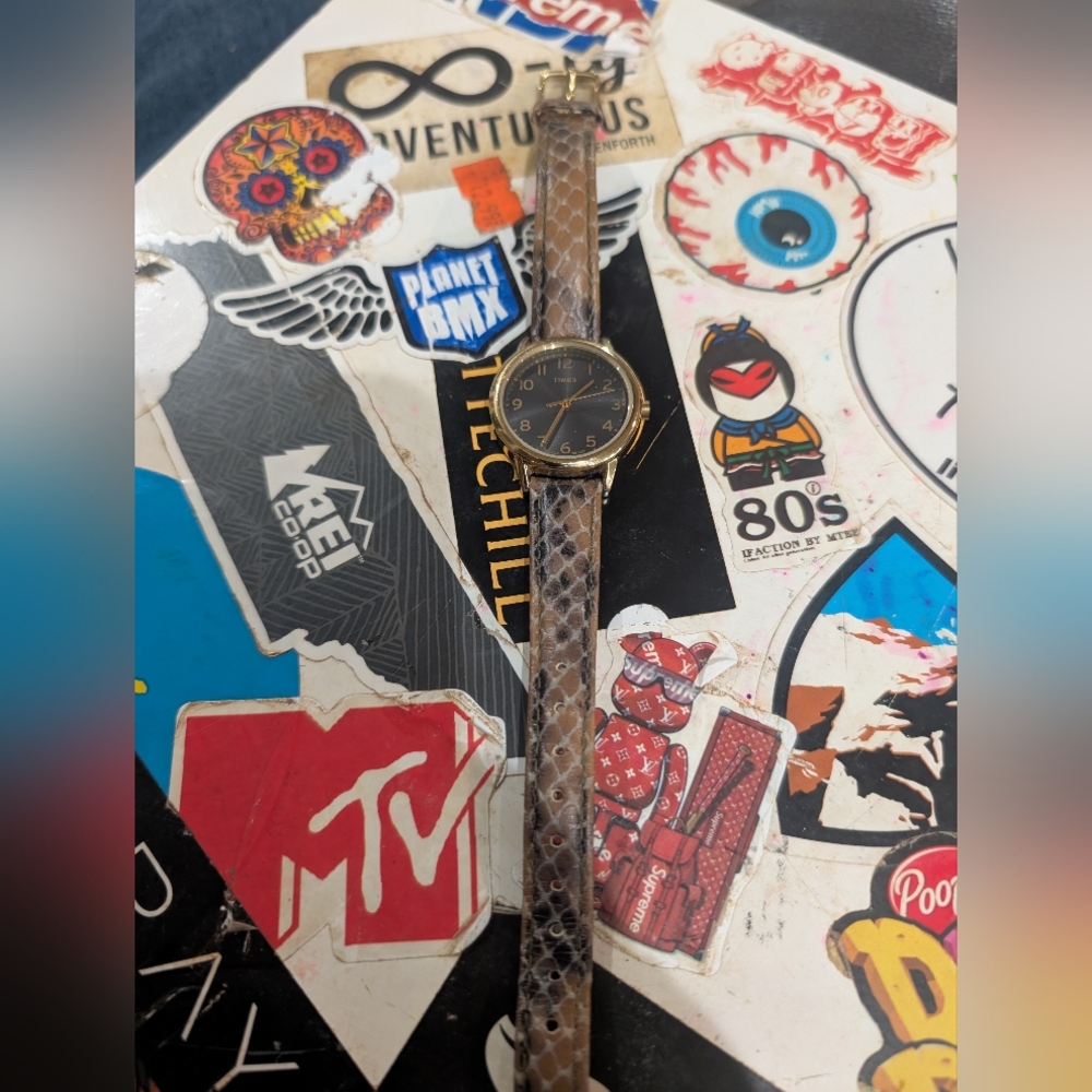 Vtg. Timex Elevated Classics Watch